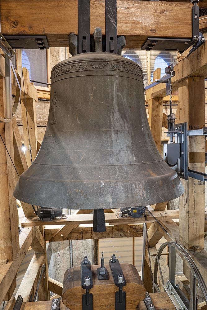 Glocke 3: Maria Assumpta (Jubiläumsglocke)